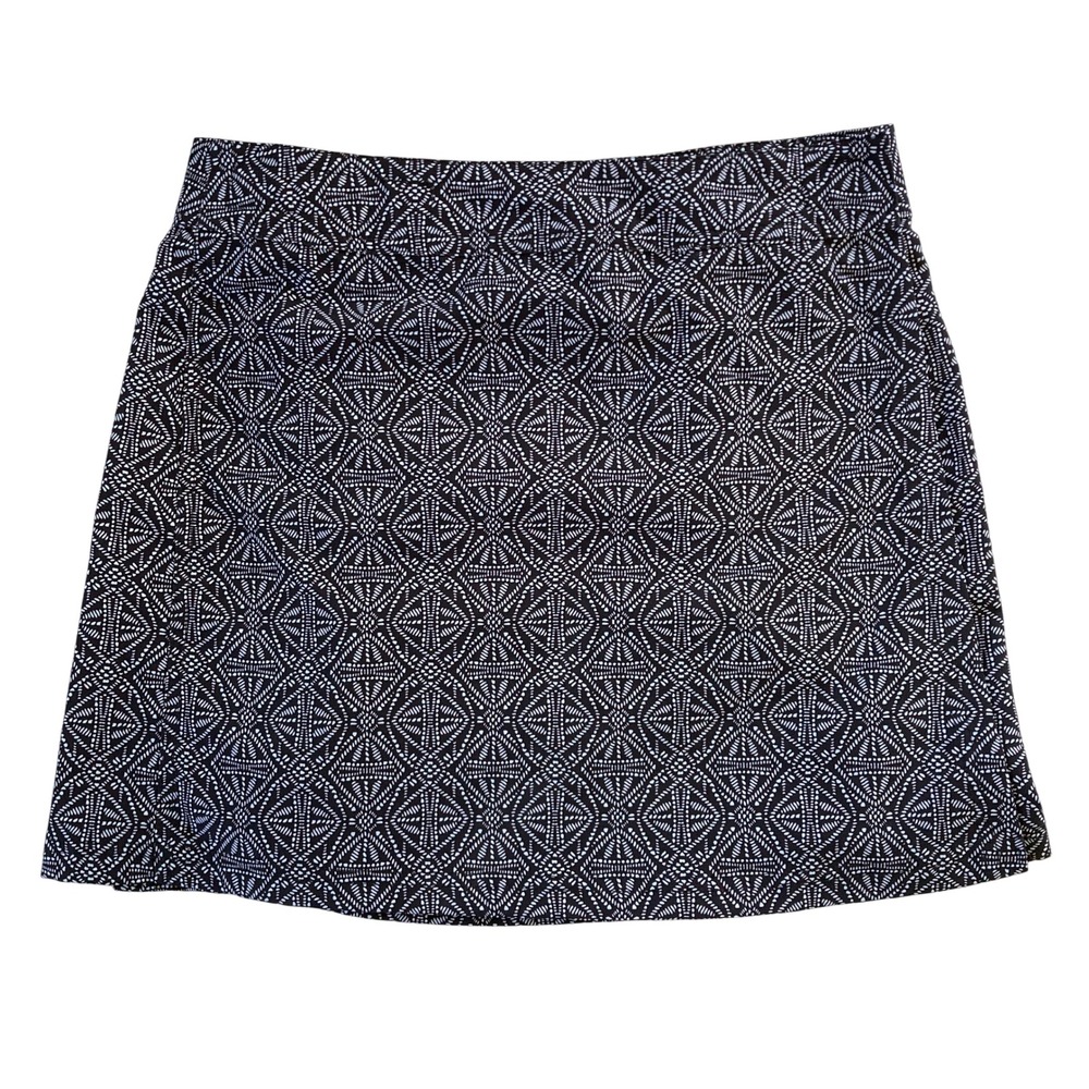 Rip Skirt Hawaii Mini Wrap Skirt Black Pearl Batik Beach Travel Resort (Size S)